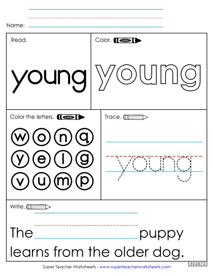 Worksheet 1: Young