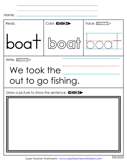 Worksheet 3: Boat