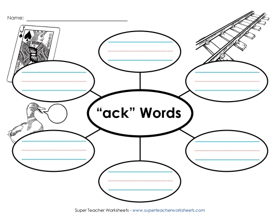 Word Web (-ack)