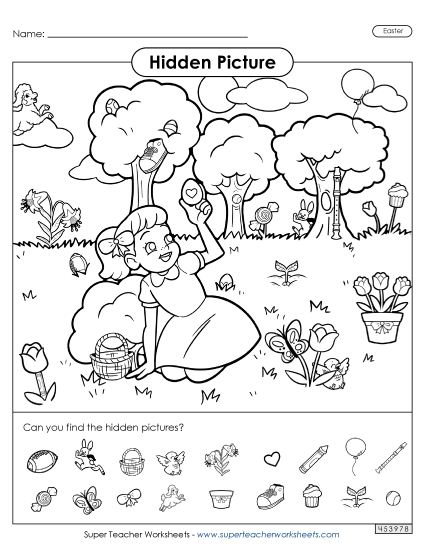 Easter Hidden Picture 