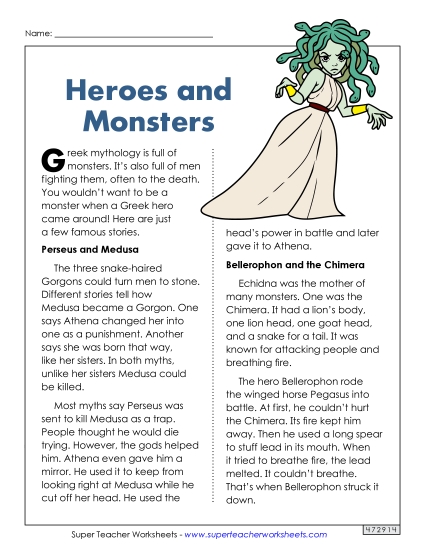 Heroes and Monsters