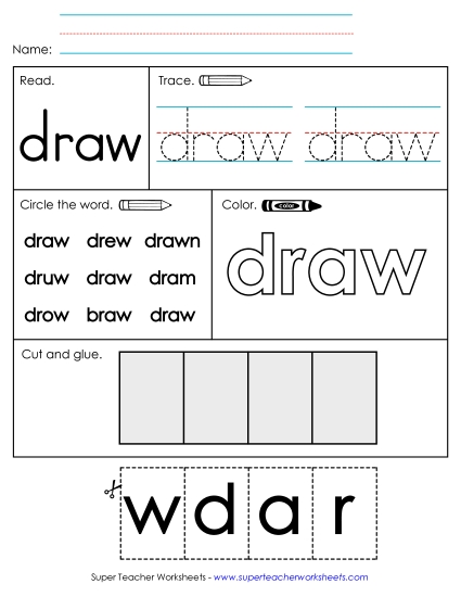 Worksheet 2: Draw