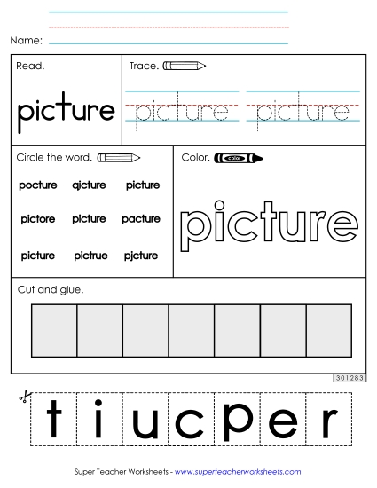 Worksheet 2: Picture