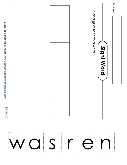 Large Cut-and-Glue: Answer