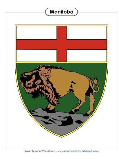 Manitoba Escutcheon (Full Colour)