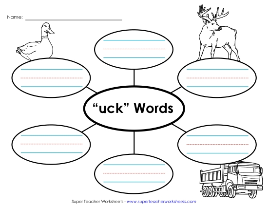 Word Web (-uck)