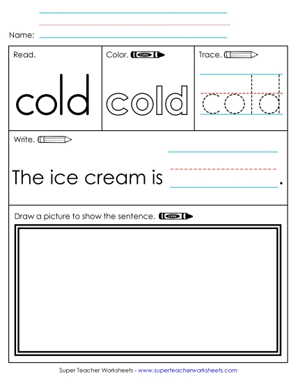 Worksheet 3: Cold