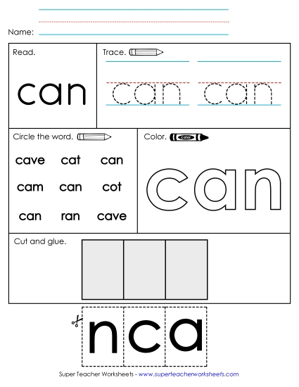 Worksheet 2: Can
