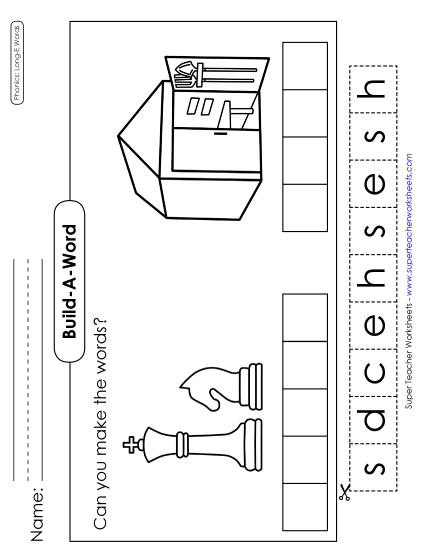 Build-a-Word: Chess & Shed