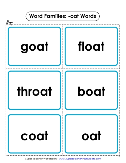 Flashcards (-oat)