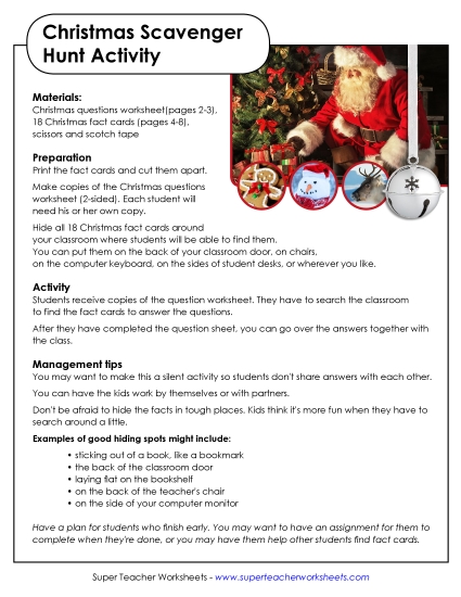 Christmas Scavenger Hunt 