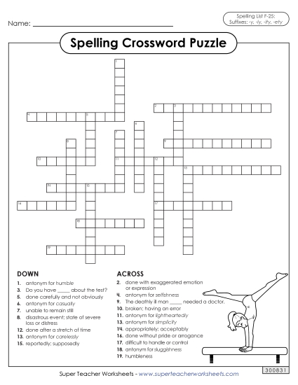 Crossword (F-25)