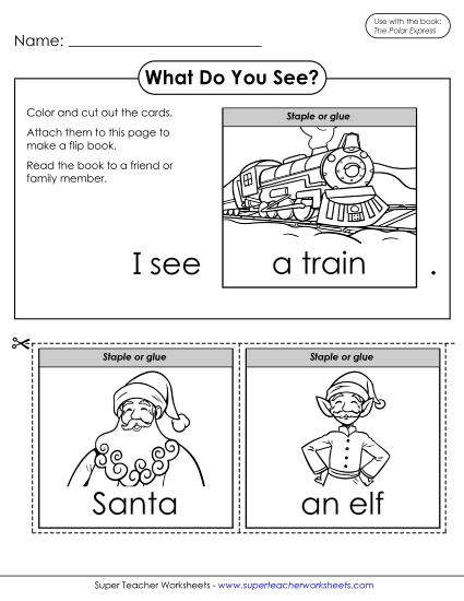 Flip Book: What Do You See?