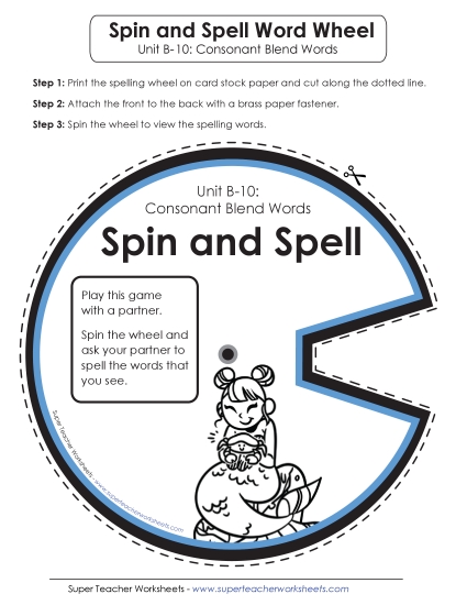 Spin and Spell (B-10)