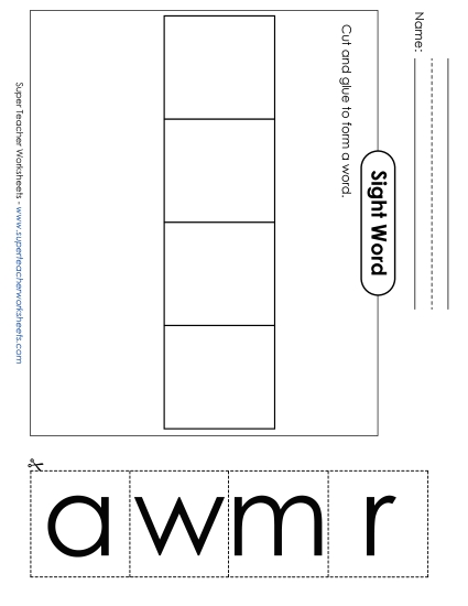 Large Cut-and-Glue: Warm