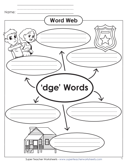 Word Web (-dge Words)