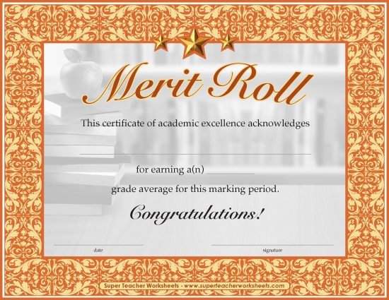Merit Roll