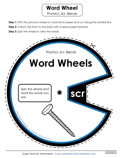 Word Wheel (Scr- Words)
