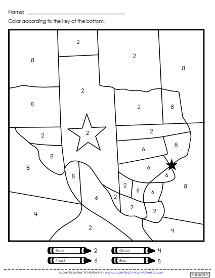 Juneteenth Color-by-Number