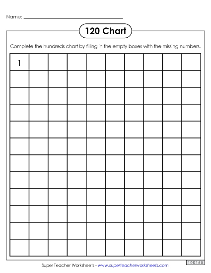 120 Chart (Blank)