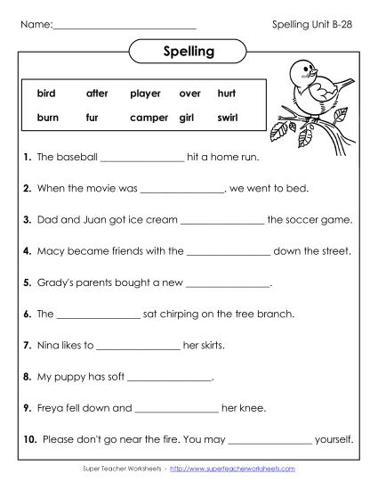 Sentence Completion (B-28)