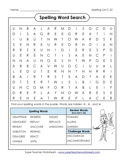 Word Search (C-22)