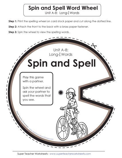 Spin and Spell (A-8)