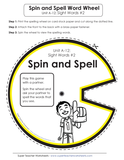 Spin and Spell (A-12)