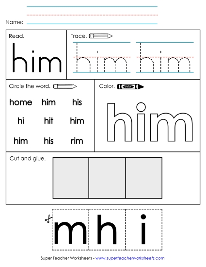 Him (Sight Word)