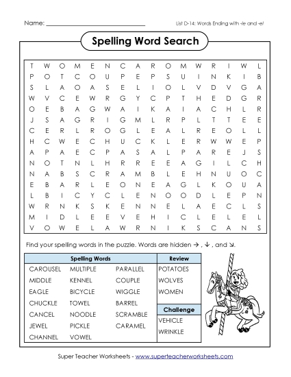 Word Search (D-14)