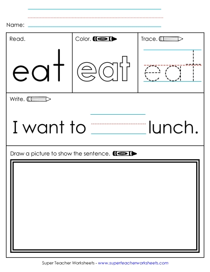Eat (Sight Word)