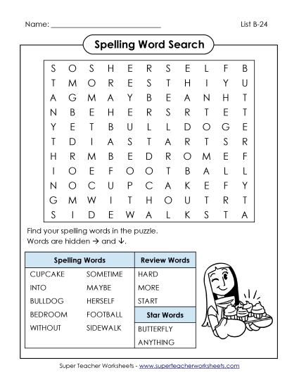 Word Search (B-24)
