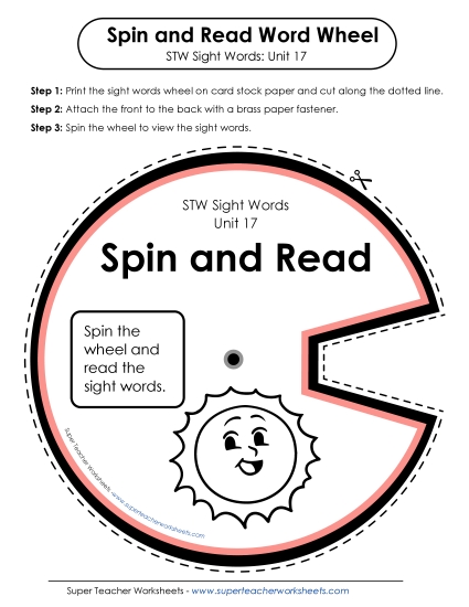 Spin and Read (Unit 17)