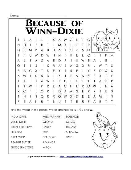 BoWD Word Search