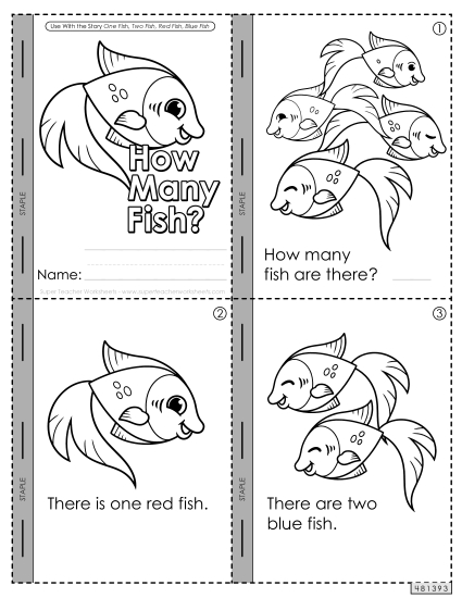 Mini-Book: Count & Color