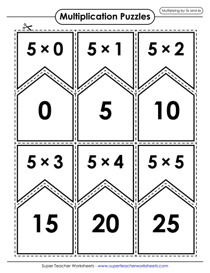 Multiplying by 5s and 6s