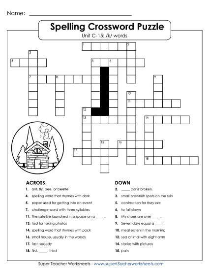 Crossword Puzzle (C-15)