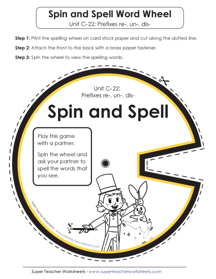 Spin-and-Spell (C-22)