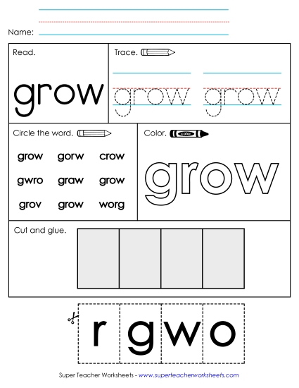 Worksheet 2: Grow