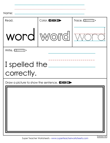 Worksheet 3: Word
