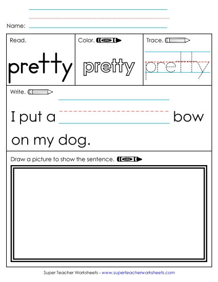 Worksheet 3: Pretty