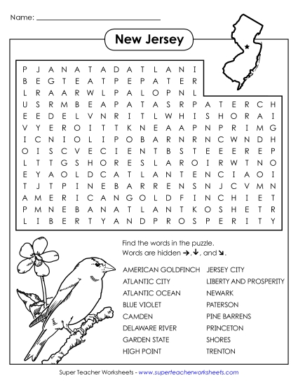 Word Search Puzzle
