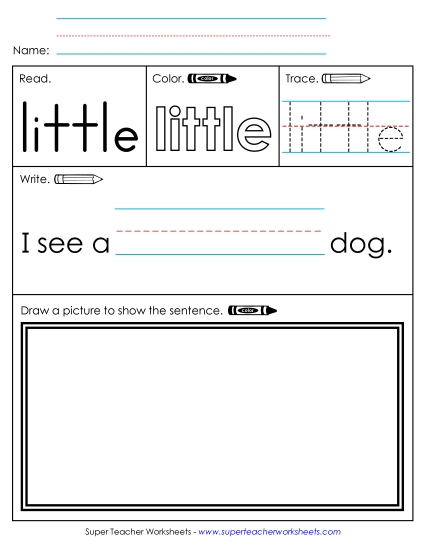 Worksheet 3: Little