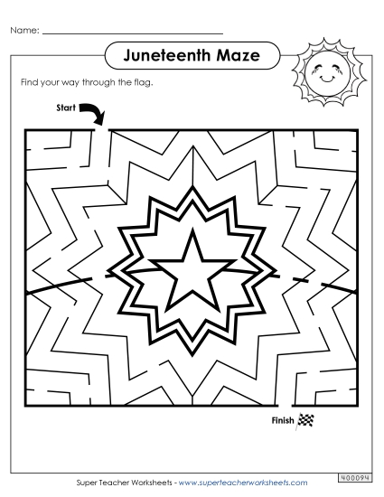 Juneteenth Maze