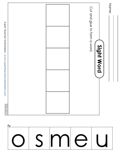 Large Cut-and-Glue: Mouse