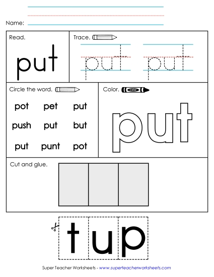 Worksheet 2: Put