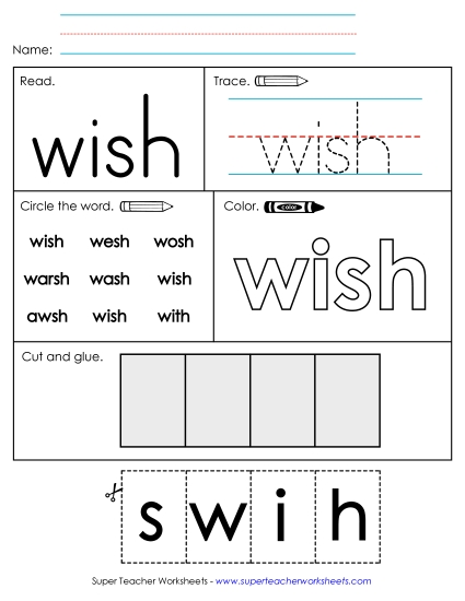 Worksheet 2: Wish