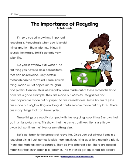 Recycling