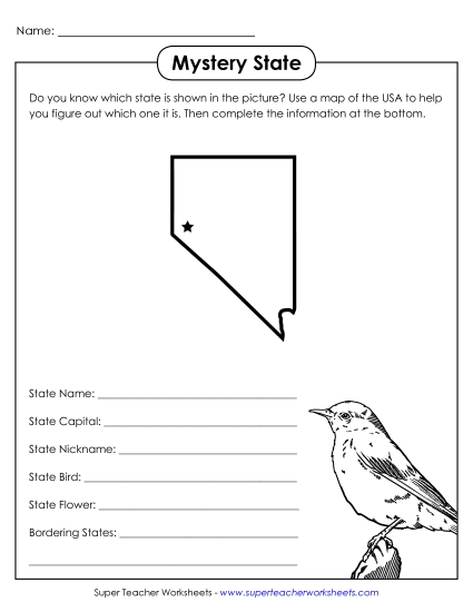 Mystery State: Nevada