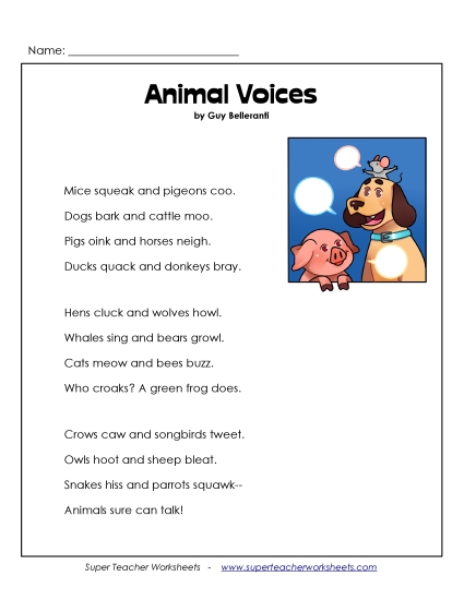 Animal Voices